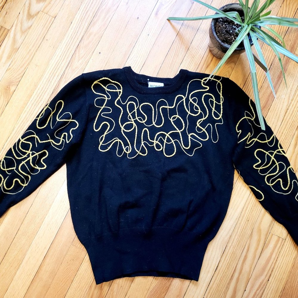 Vintage patterned Mondi sweater